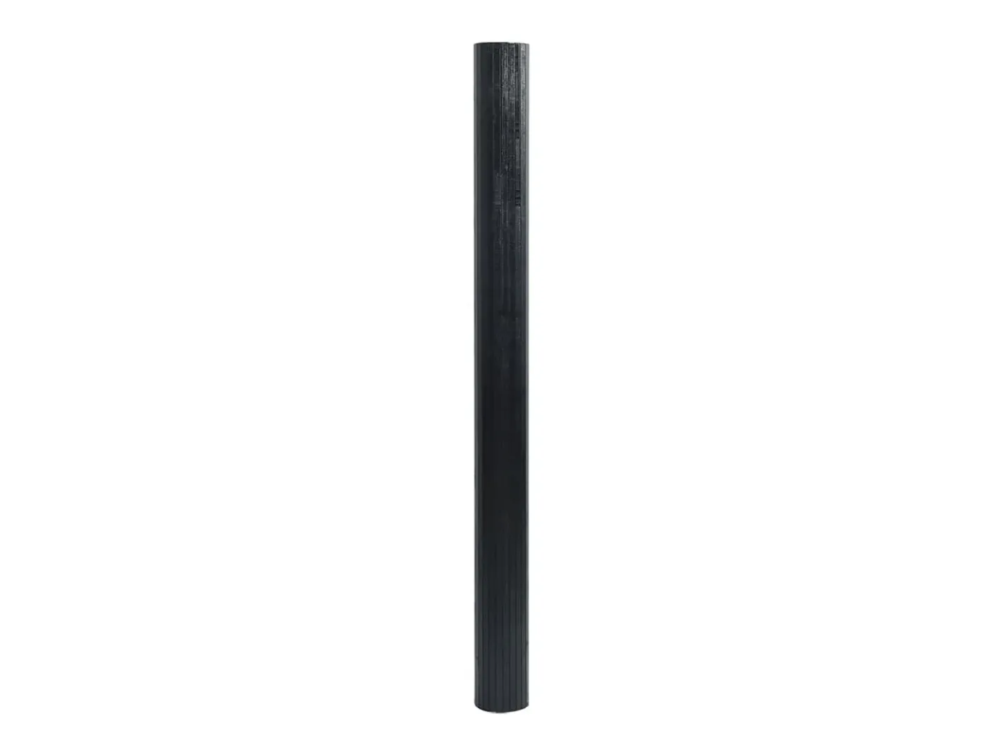 Biombo-Biombo divisor de bambú 165x600 cm ES309869 Negro