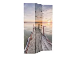 Online Biombo divisor plegable 120x170 cm lago ES999229 Multicolor