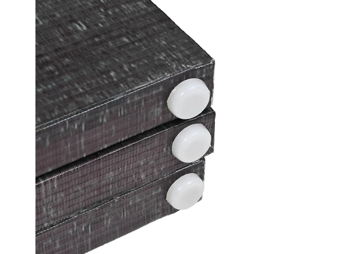 Biombo divisor plegable 228x170 cm plumas blanco y ES483308 Negro Hot