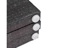 Sale Biombo divisor plegable 160x170 cm plumas blanco y ES597635 Negro