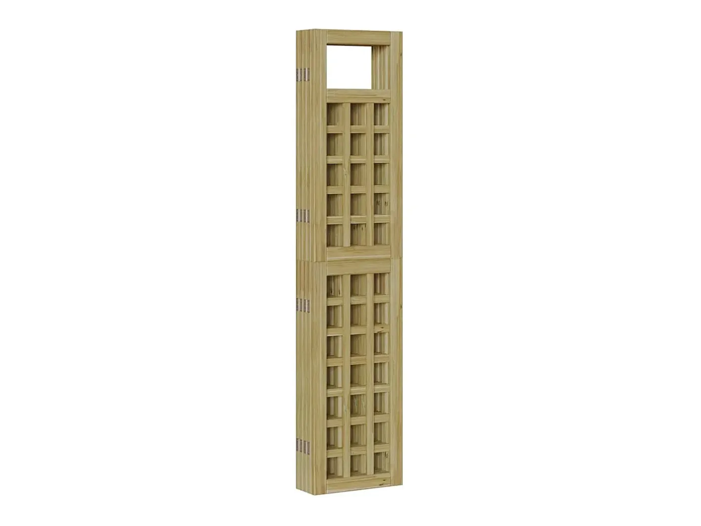Biombo-Biombo exterior plegable 5 piezas marrón 200 x 180 cm Marru00f3n