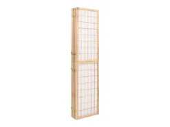 Sale Biombo plegable con 6 paneles estilo japonés 240x170 cm ES807037 Marru00f3n