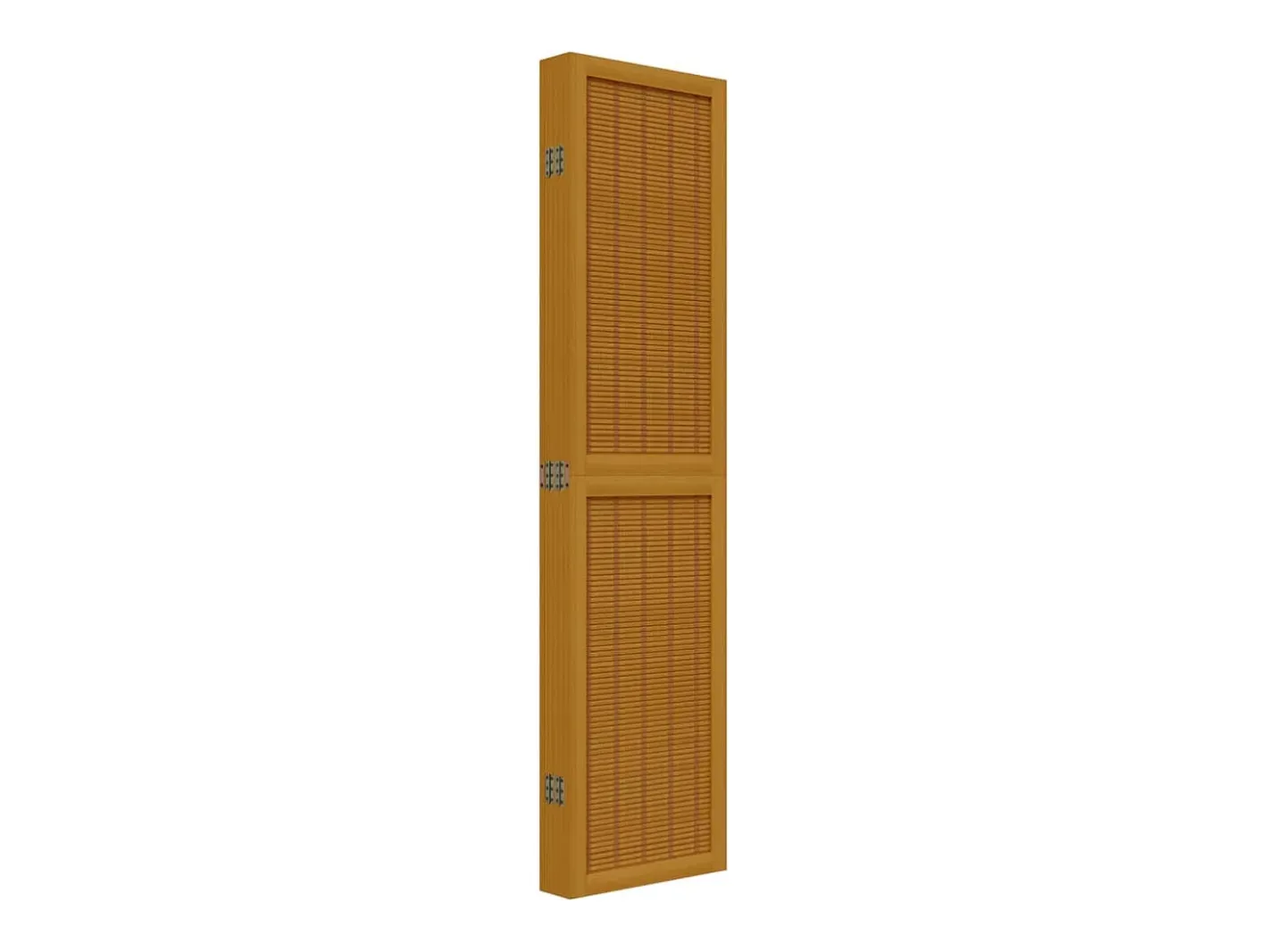 Biombo-Biombo separador de 6 paneles madera maciza paulownia marrón ES625835 Marru00f3n