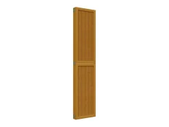 Biombo-Biombo separador de 5 paneles madera maciza paulownia marrón ES277706 Marru00f3n
