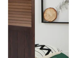 Sale Biombo 120x2x170 cm marrón Marru00f3n