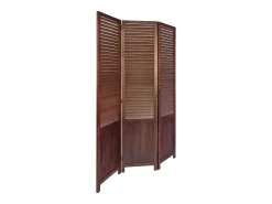 Sale Biombo 120x2x170 cm marrón Marru00f3n