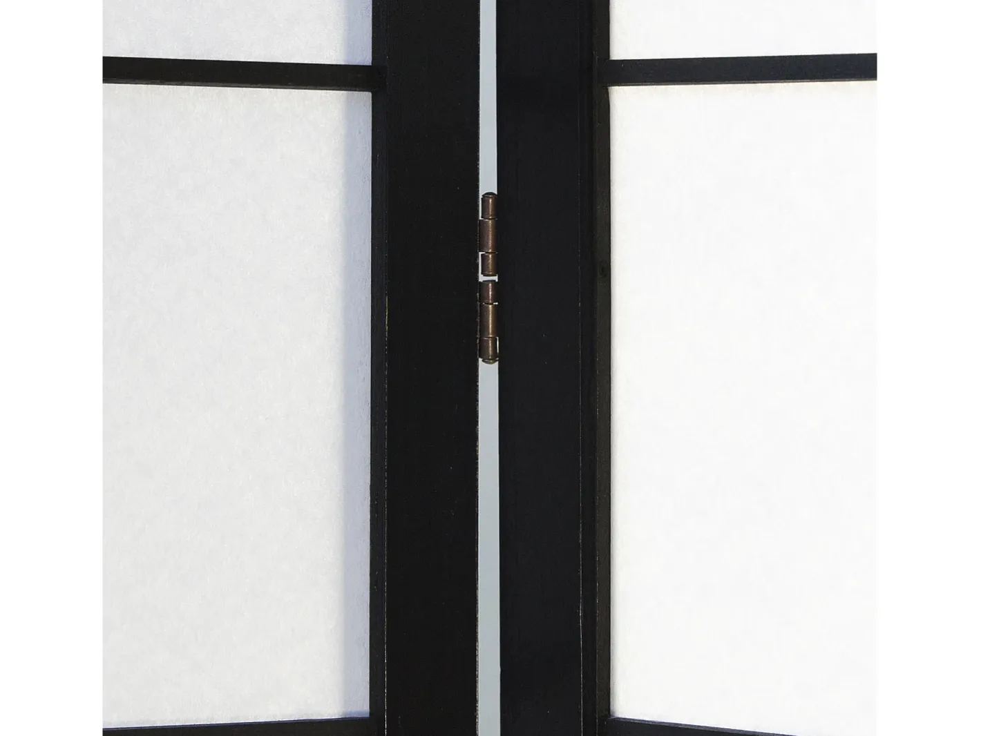 New Biombo 175x220x2.2 cm negro Shoji Negro / Blanco