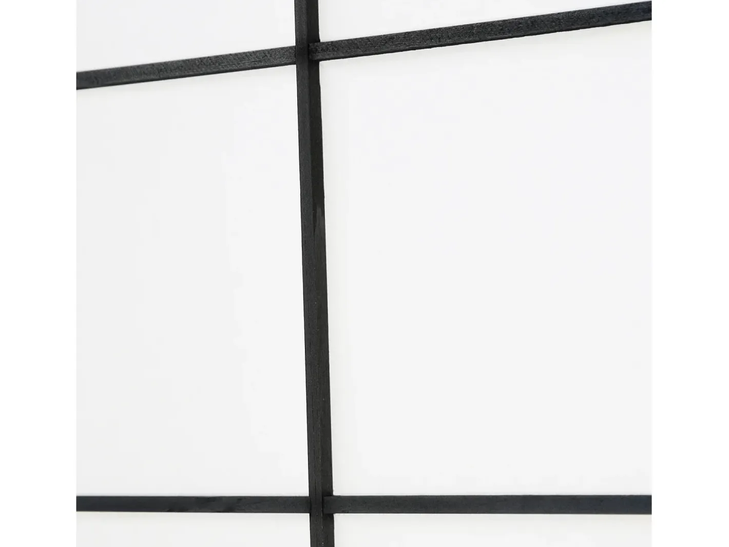 New Biombo 175x220x2.2 cm negro Shoji Negro / Blanco