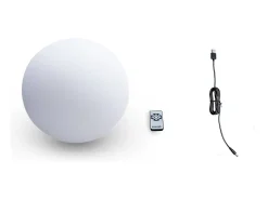 Sweeek Bola luminosa led con pilas para interior/exterior Blanco Outlet
