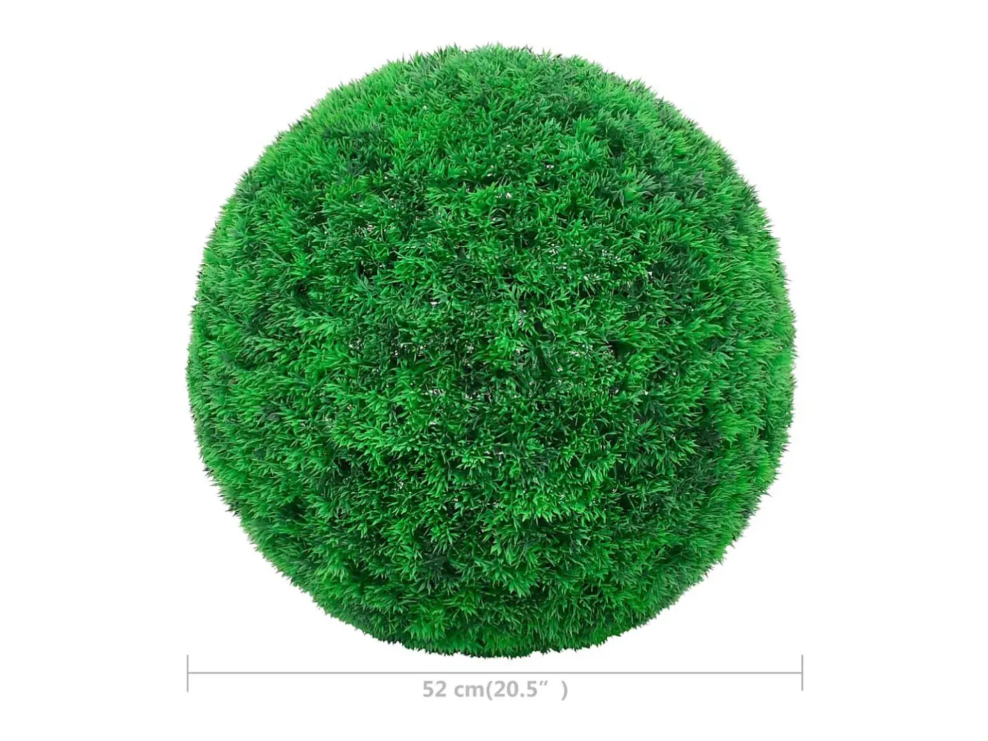 Bolas de boj artificial 2 unidades 52 cm ES178411 Verde New