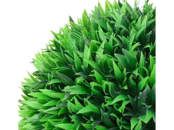Bolas de boj artificial 2 unidades 38 cm ES950661 Verde Outlet