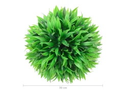 Planta Artificial-Bolas de boj artificial 2 unidades 30 cm ES837271 Verde