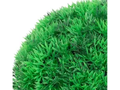 Bolas de boj artificiales 2 piezas 22 cm Verde Outlet