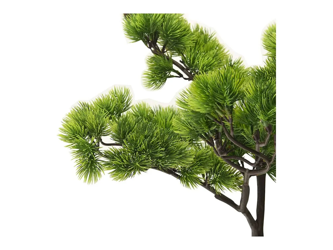 Bonsái pinus artificial con macetero 60 cm ES937735 Verde