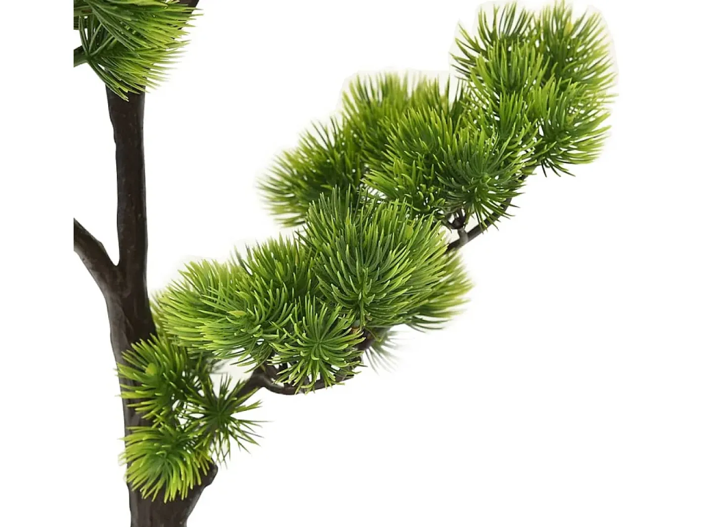 Bonsái pinus artificial con macetero 60 cm ES937735 Verde