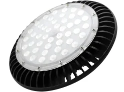 AKUNADECOR Lámpara Suspendida-Campana Led Industrial Monzonita 200w 6500k Led Smd Negro