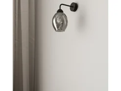 Sollux Lighting Lámpara Suspendida-Candelabros Allivon moderno de acero - 3 fuentes luminosas 3000K - L.54 x A.36 cm - Negro