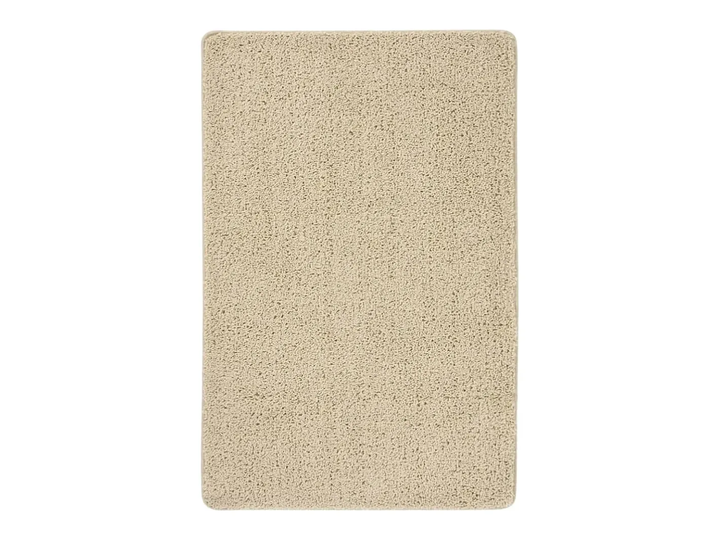 Best Garden Furniture Charleroi Alfombra peluda antideslizante color 200x290 cm Crema