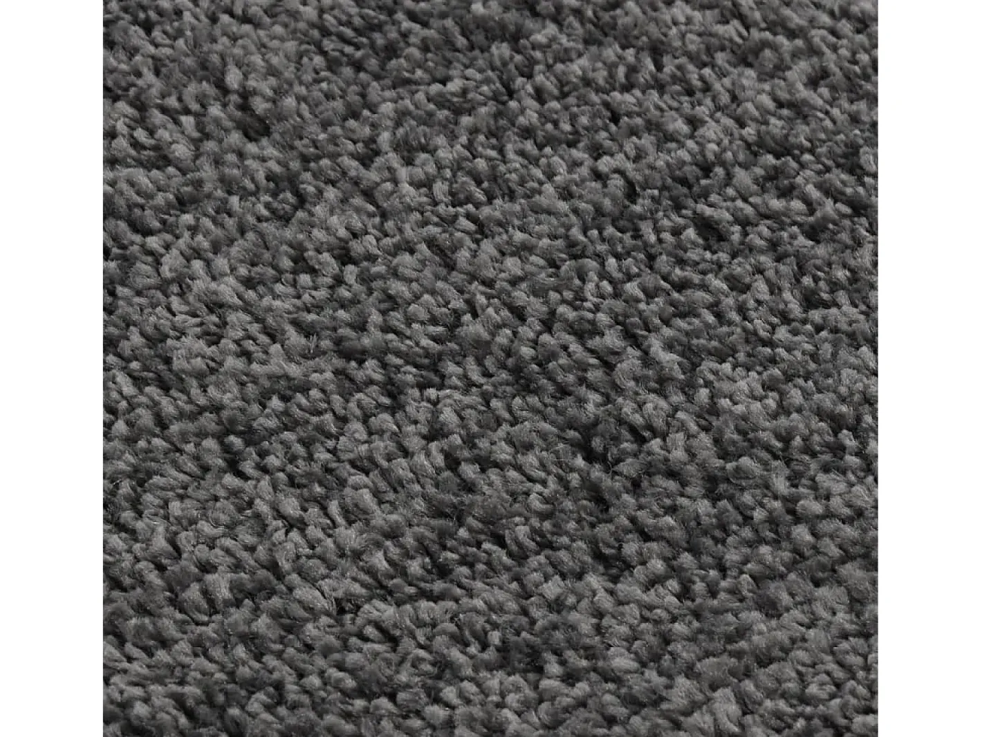 Discount Garden Furniture Charleroi Alfombra peluda antideslizante oscuro 80x150 cm Gris