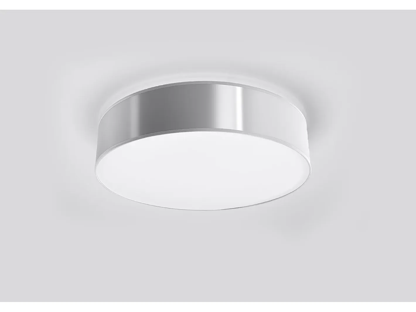 Outlet Sollux Lighting Cilindrica Incasso Grigio Chiaro 25cm E27 Cilíndrico Empotrado Claro 25cm E27 Gris