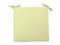 Soleil d'ocre Cojin de silla exterior impermeabilizada 40x40X5 cm ALIX lima Verde New
