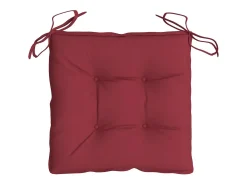 Clicnbuy Cojines de palets de jardín 2 unidades Oxford tinto 50x50x7 cm Rojo