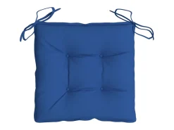 Clicnbuy Ropa De Casa-Cojines de palets de jardín 4 unidades tela Oxford 50x50x7 cm Azul