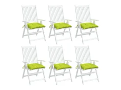 Clicnbuy Cojines de palets de jardín 6 unidades tela Oxford 50x50x7 cm Verde Online