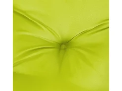 Clicnbuy Ropa De Casa-Cojines de palets de jardín 2 unidades tela Oxford 50x50x7 cm Verde
