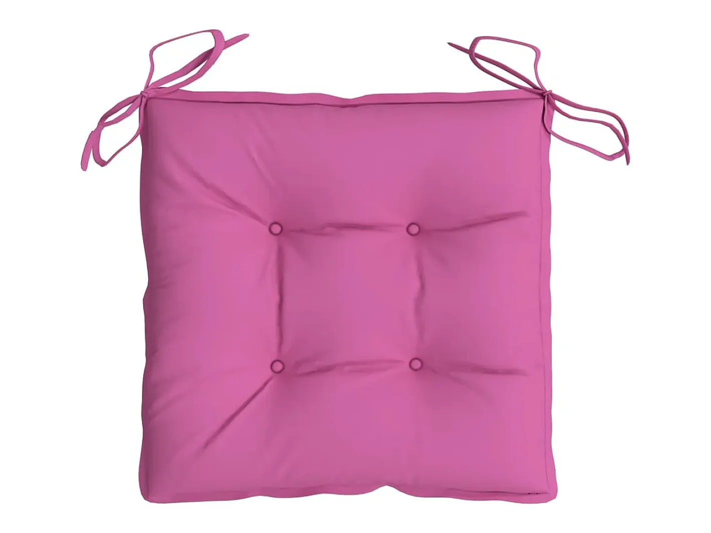 Outlet Clicnbuy Cojines de silla 6 unidades tela Oxford 50x50x7 cm Rosa