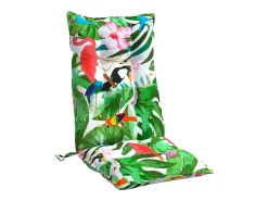 Clicnbuy Cojines de silla con respaldo alto 2 unidades tela Oxford Multicolor