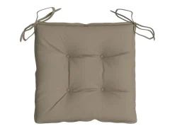 Discount Clicnbuy Cojines de silla de jardín 2 unidades tela Oxford taupé 40x40x7 cm Topo