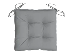 Best Clicnbuy Cojines de silla de jardín 2 unidades tela Oxford 50x50x7 cm Gris