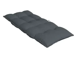 Clicnbuy Ropa De Casa-Cojines de silla respaldo alto 6 unidades tela Oxford Gris antracita