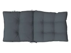 Sale Clicnbuy Cojines de silla respaldo bajo 4 unidades tela Oxford Gris antracita