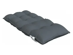 Discount Clicnbuy Cojines de silla respaldo bajo 2 unidades tela Oxford Gris antracita
