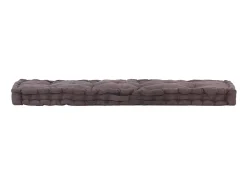 Cojines para muebles de palets 2 unidades algodón antracita ES403378 Gris antracita Hot