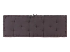 Cojines para muebles de palets 2 unidades algodón antracita ES403378 Gris antracita Hot
