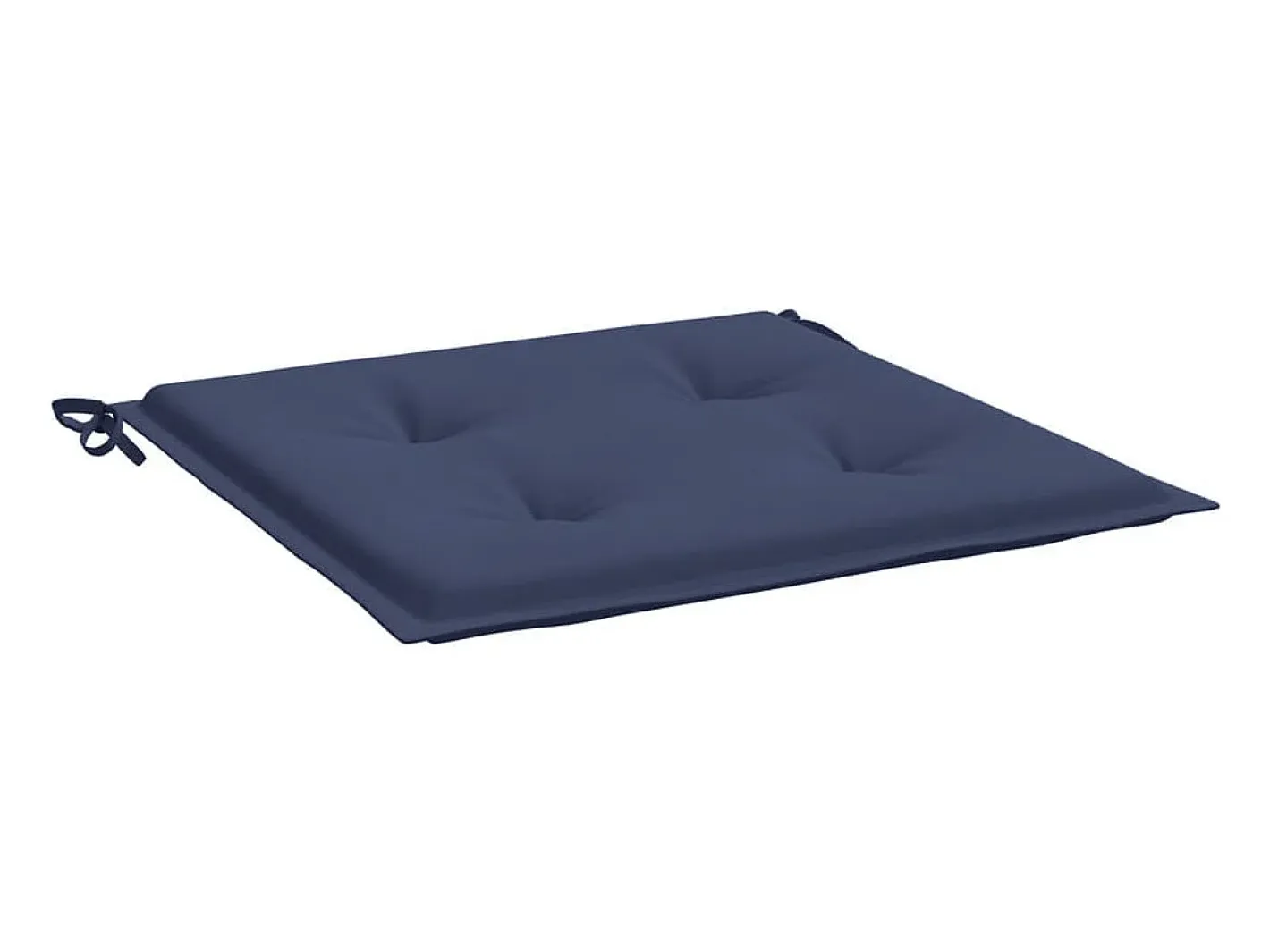 Clicnbuy Ropa De Casa-Cojines para muebles palets 6 unidades tela marino 50x50x3 cm Azul