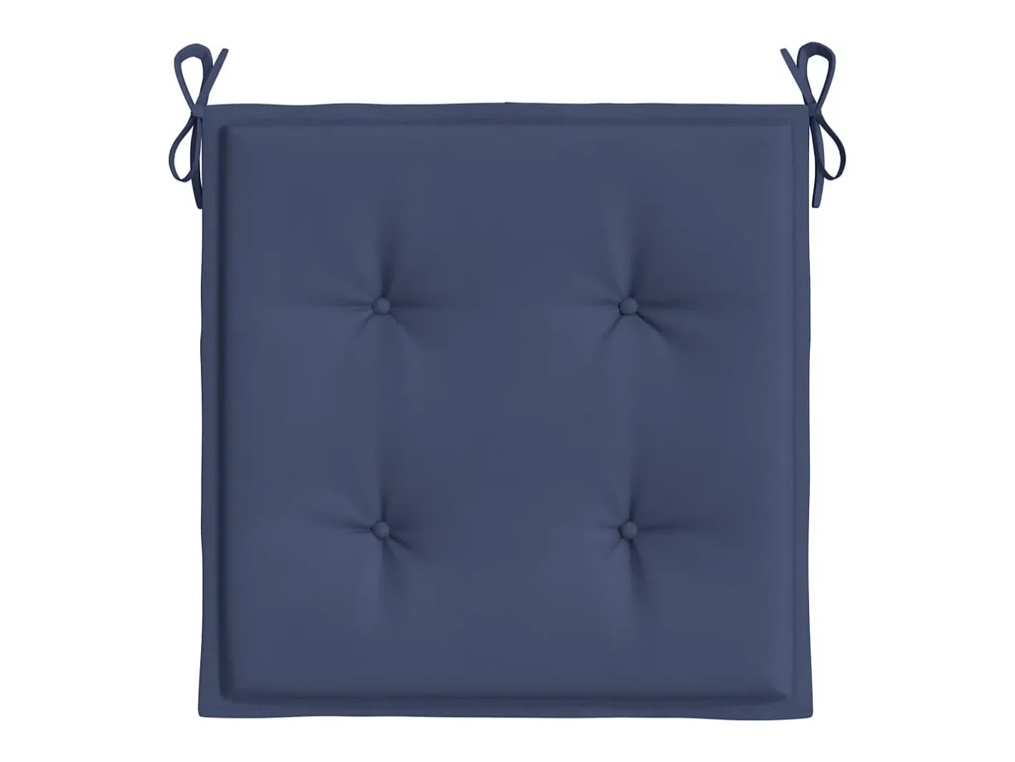Clicnbuy Ropa De Casa-Cojines para muebles palets 6 unidades tela marino 50x50x3 cm Azul