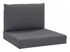 Online Cojines para palets 2 unidades tela ES374979 Gris antracita