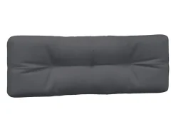 Clicnbuy Ropa De Casa-Cojines para palets 5 unidades tela Gris antracita
