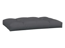 Clicnbuy Ropa De Casa-Cojines para palets 5 unidades tela Gris antracita