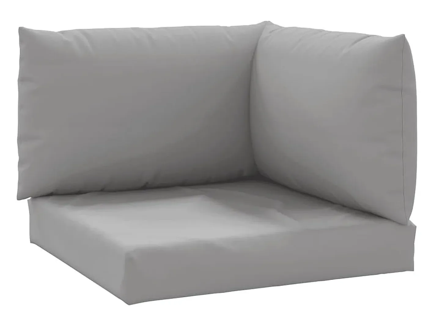 Clicnbuy Cojines para palets 3 unidades tela Oxford Gris Clearance