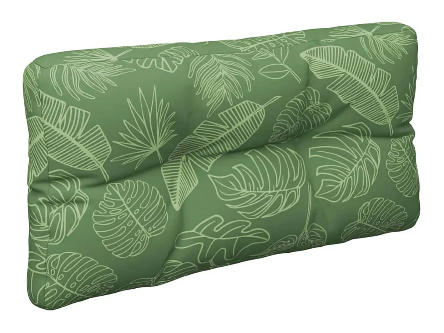 Ropa De Casa-Cojines para palets 2 unidades tela estampado de hojas ES207895 Verde