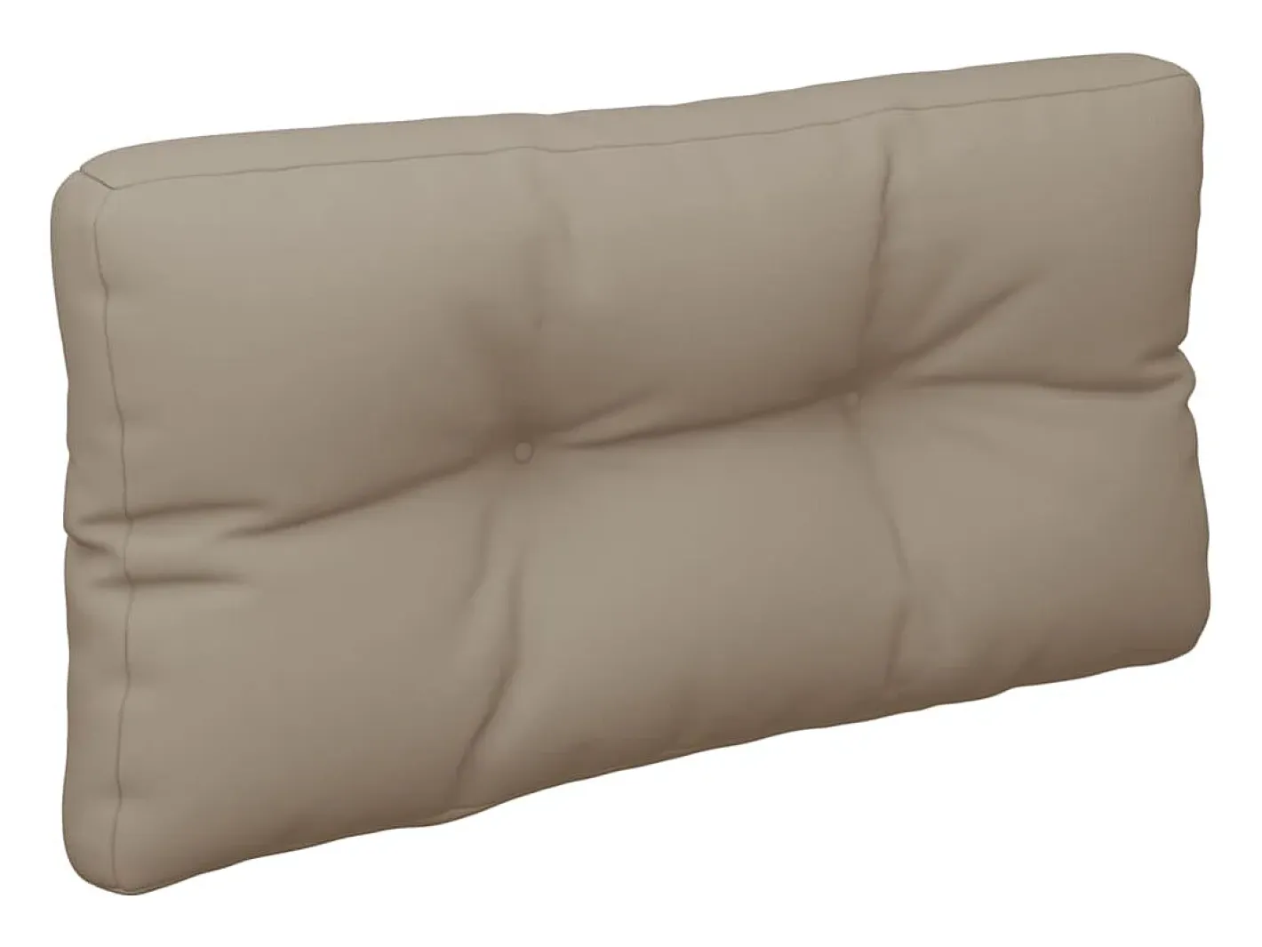 Clicnbuy Cojines para palets 2 unidades tela gris taupé Topo Hot
