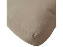 Clicnbuy Cojines para palets 2 unidades tela gris taupé Topo Hot