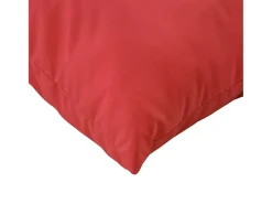 Clicnbuy Ropa De Casa-Cojines para palets 3 unidades tela Oxford Rojo