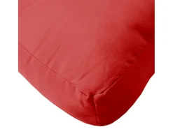 Clicnbuy Ropa De Casa-Cojines para palets 3 unidades tela Oxford Rojo