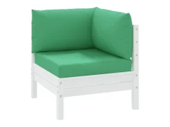Clicnbuy Ropa De Casa-Cojines para palets 3 unidades tela Oxford Verde